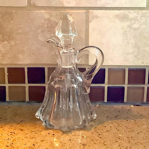 Other - Vintage Cut Glass Cruet